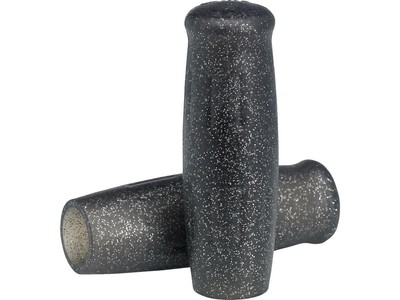 LOWBROW Customs Classic Grips Metalflake Black 1''