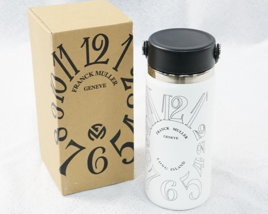 フランクミュラー　FRANKMULLER × HydroFlask FRANCK MULLER x Hydro Flask White Bottle Tumbler Mug (16 oz