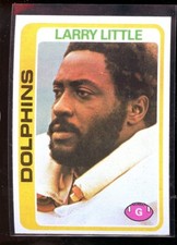 1978 TOPPS #322 LARRY LITTLE DOLPHINS NM/MT A03340