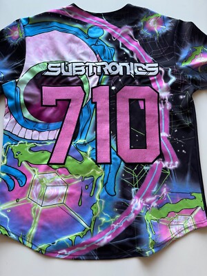 Subtronics Mens Tesseract Jersey Aaron Brooks 710 Limited Edition