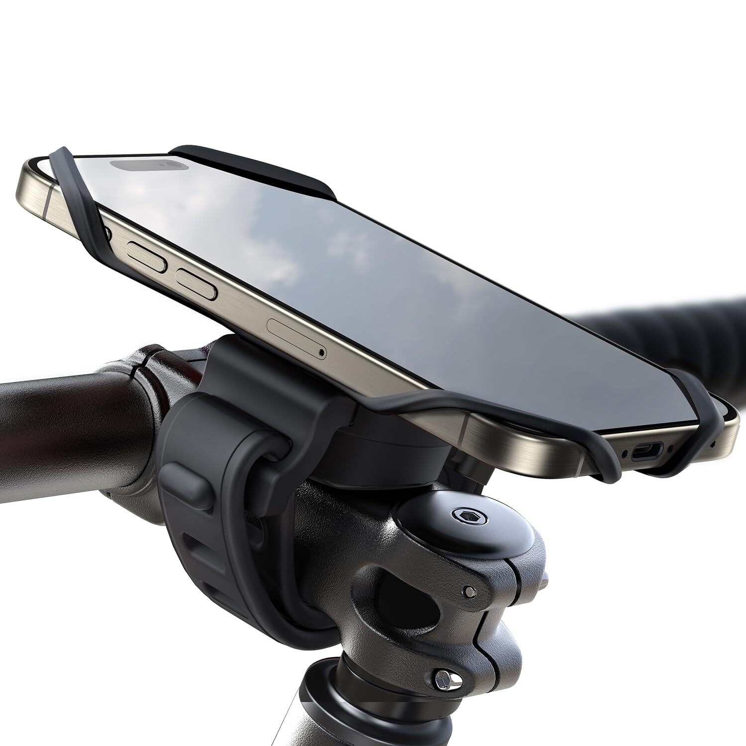 Bike Phone Holder, 2024 Upgrade Phone Mount for Bike [7.2'' Big Phone Friendl...