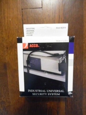 ACCO Industrial Universal Security System #62014 for your Expensive Equipment