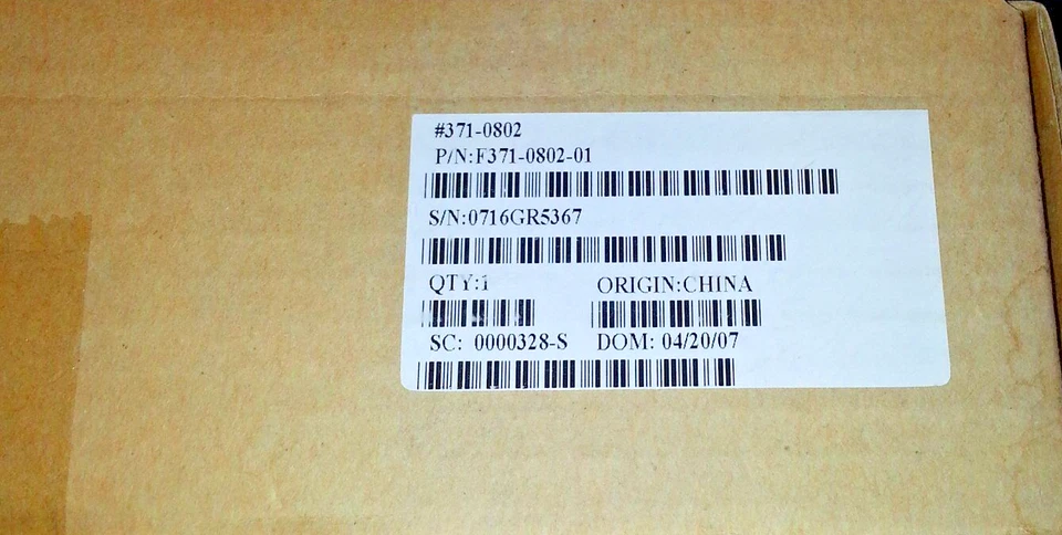 Sun Microsystems F371-0802 4-Fan Tray Assembly NEW Unused w/antistatic strap - Image 4 of 4