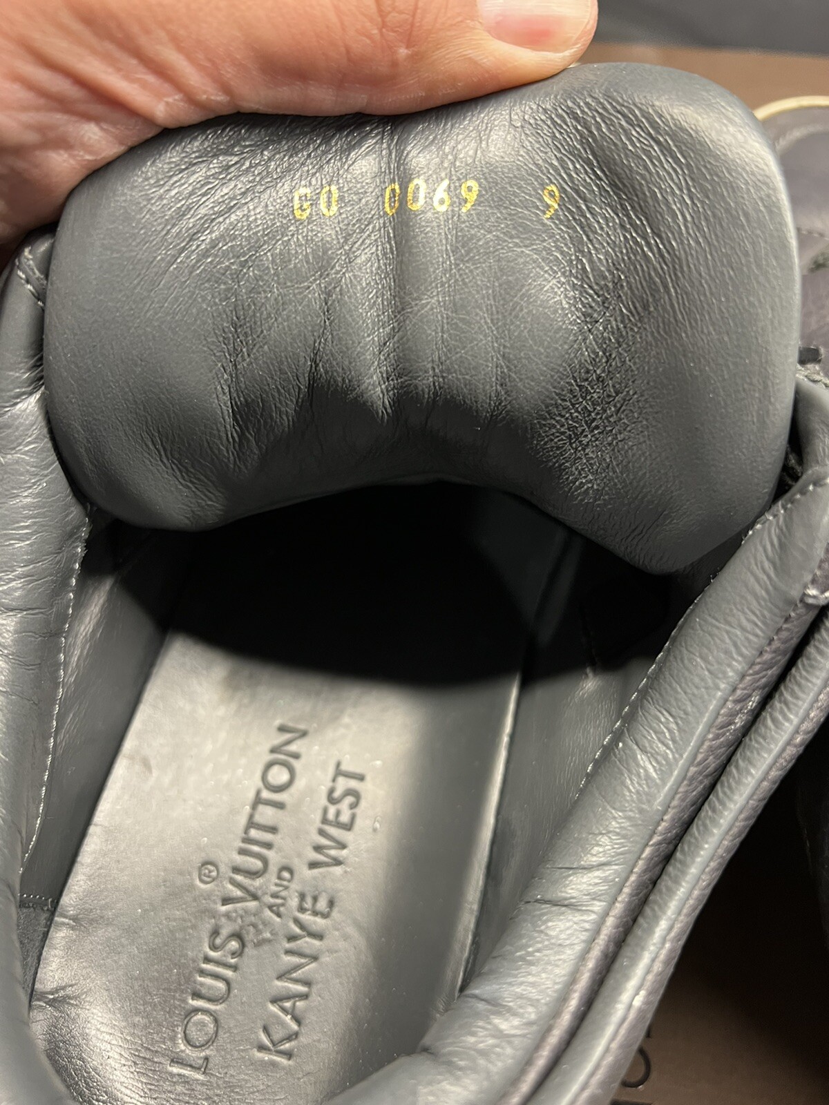LV KANYE WEST Patchwork, Creme Don, Anthracites. 3 pairs. BEST PRICE on ebay!!! image 7