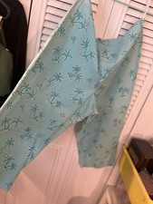 Lilly Pulitzer Size 12 Capris 100 Cotton Hong Kong Zip Back