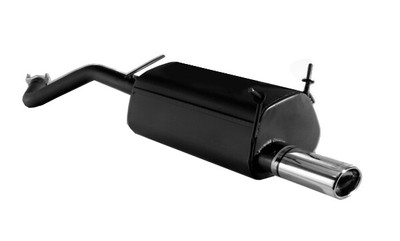 muffler for Renault Megane Coach 2.0i 16V 108kW 1995-2002 Single Tip 95x65mm