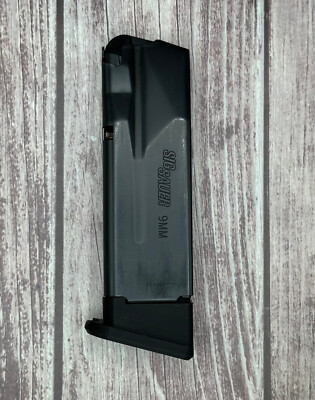 Sig Sauer P365 XL 12 to X Macro Magazine Adapter Base Plate Pad Floor - Black
