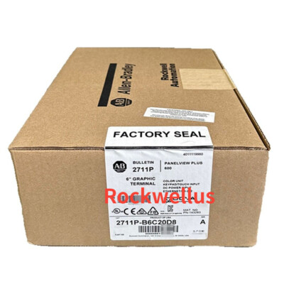 2711P-B6C20D8 New AB Ser B Rev A PanelView Plus 600 2711P-B6C20D8 Fast Shipping