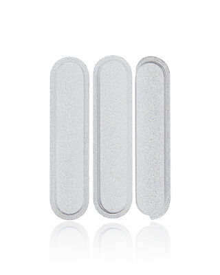 Replacement Hard Buttons (Power / Volume) Compatible For iPad Mini 4 (Silver)