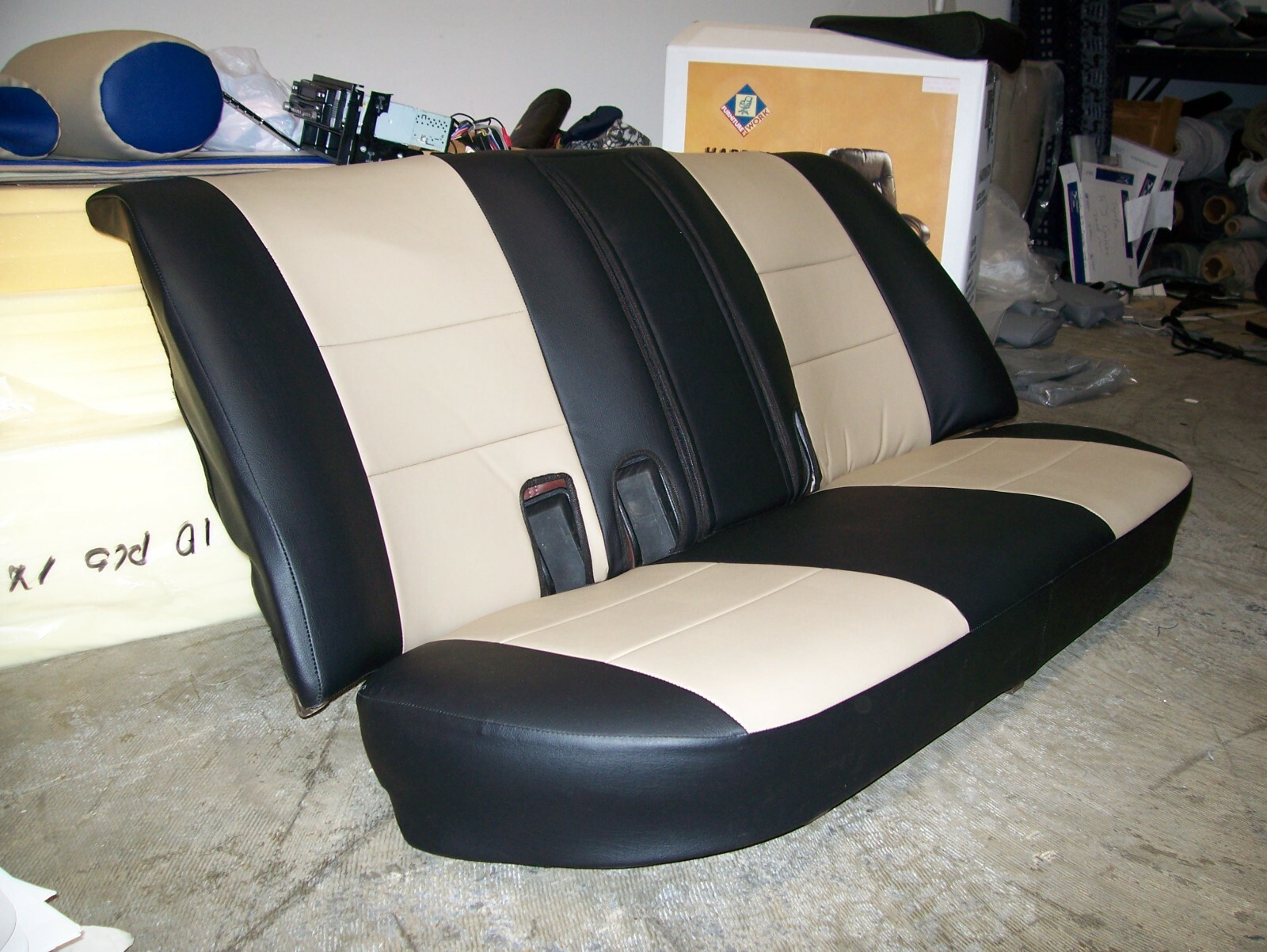 FOR BMW E28 528 525 530 533 19821988 IGGEE S.LEATHER CUSTOM 2 FRONT