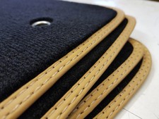 Matten Fußmatten für JAGUAR XJ XJ8 X350 Velours Metallhalter