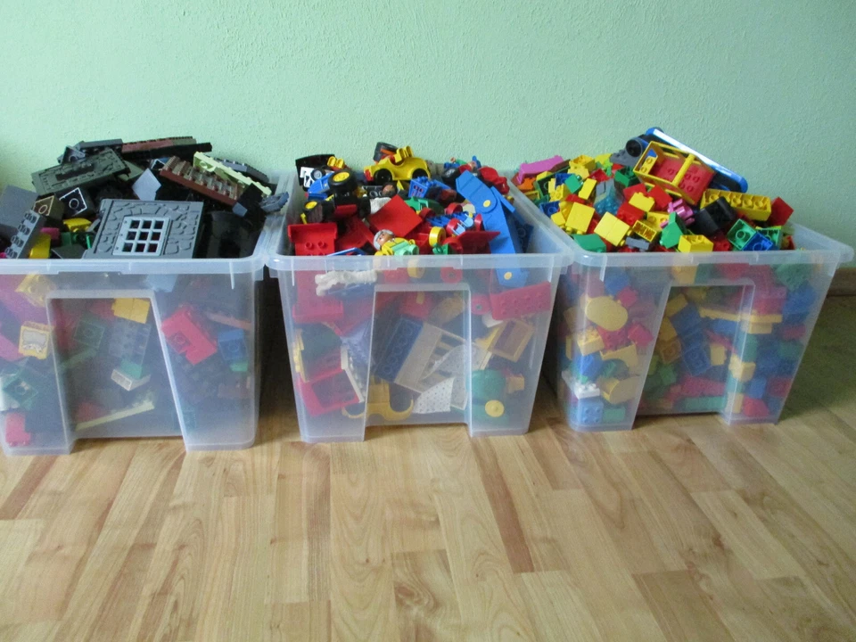 1 Kg LEGO DUPLO Starter Set STEINE FIGUREN TIERE FAHRZEUGE Sondersteine - Bild 2 von 4