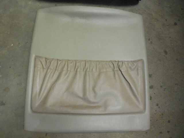 1988 - 1994 BMW E32 740il 735il Tan Left Right Seat Back Cover Panel Pair - Image 2 of 4