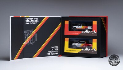 1/64 GCD Toyota Hilux + Tacoma TRD Box set GCD DiecastTalk
