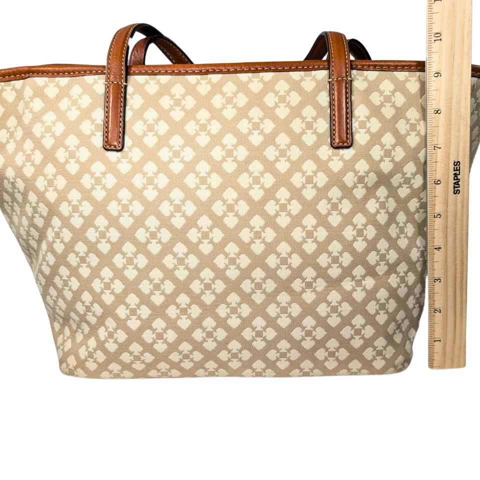 Bolso de Mano Kate Spade Harmony Logo Lona Jacquard Rayas Foto 2 de 4