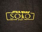Large Rare Solo Star Wars Cast Crew Gift Shirt Post-Production Han Vfx Blaster