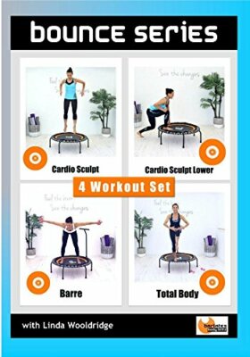 Barlates Body Blitz Bounce Series 4 Workout Rebounder DVD Linda Wooldridge New