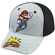 Nintendo Super Mario Boys Baseball Cap - Ages 4-12 Years - Many Styles and Color