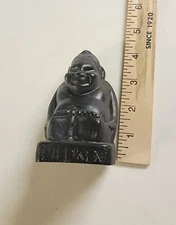 VINTAGE CAST IRON BANK BILLIKEN GOOD LUCK AC WILLIAMS PATENT 39603