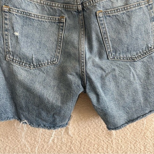 Everlane Women's The Denim Short Organic Cotton Blue Jean Shorts Size 26 - Picture 10 of 13
