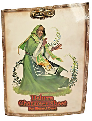 The Dark Eye: Deluxe Character Sheet - broschiert- Englisch - Neu OVP 2. Wahl *