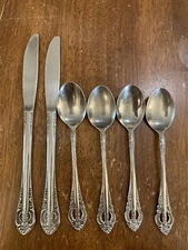 National Stainless NST24 Floral 6 Pcs!  FREE SHIPPING