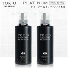 TOKIO IE INKARAMI PLATINUM Shampoo  Treatment Set Japan
