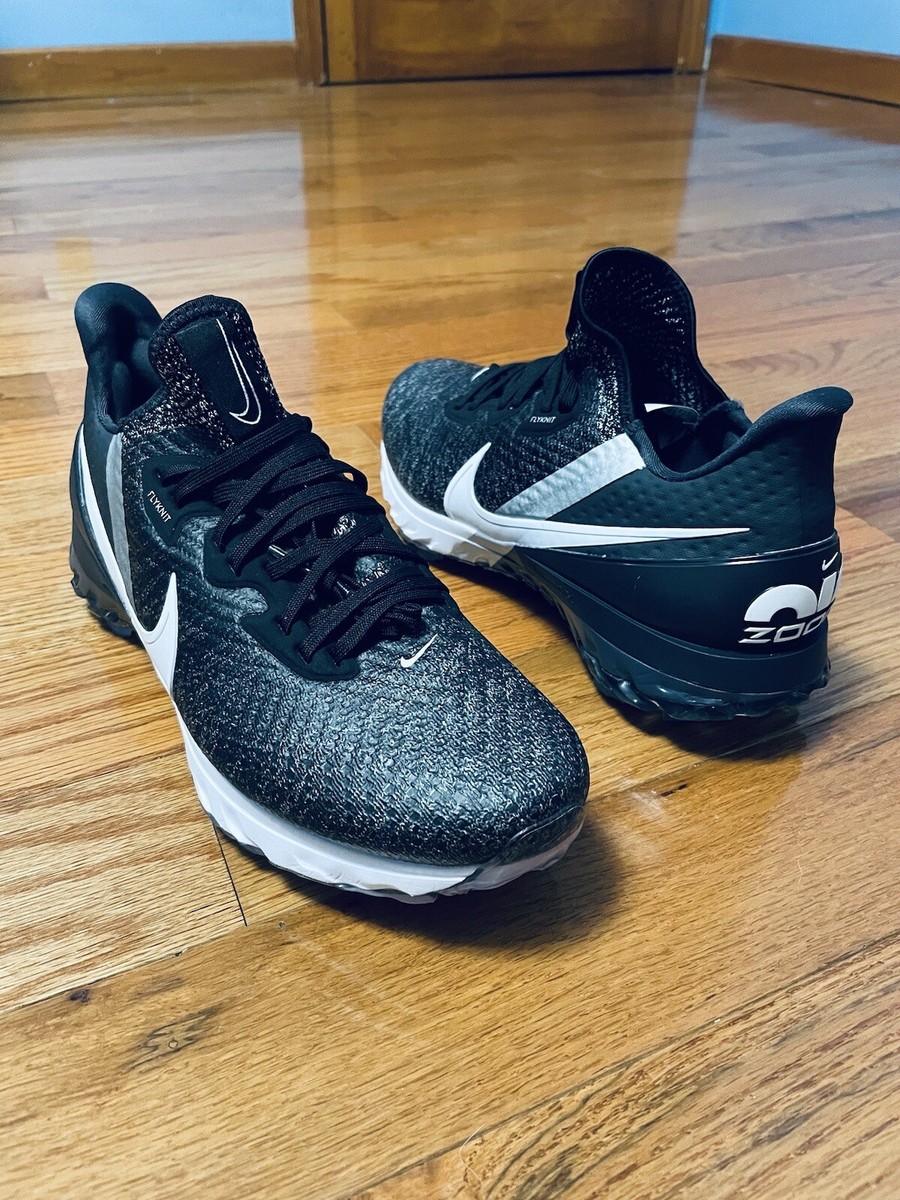 Mens Nike Air Zoom FIyknit Infinity Tour Black Golf Shoes  display picture 1