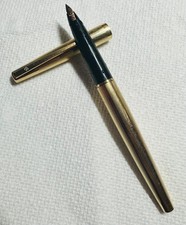 Vintage Sheaffer Gold Trim Lady Seaspray Foun...