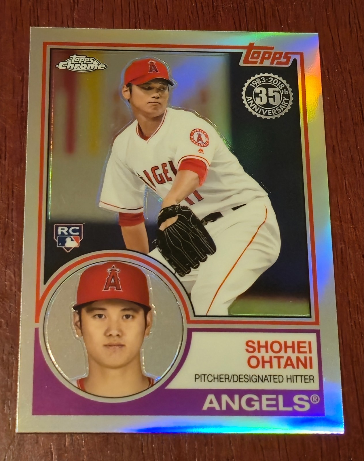 たな 大谷翔平】2018 TOPPS CHROME #83T-6 PSA9 / SHOHEI OHTANI RC / BBM