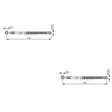 Flexible de frein Mitsubishi SPACE STAR