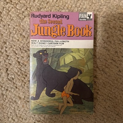 The Jungle Book - Rudyard Kipling - 1967 Pan 1st Edition Disney Film Tie-in PB