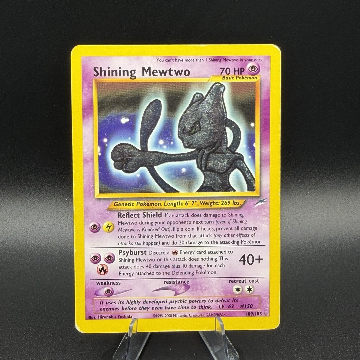 Shining Mewtwo 109/105 Neo Destiny Holo | eBay