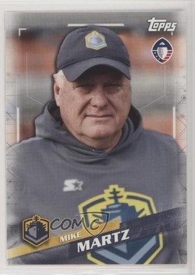 2019 Topps Alliance of American Football Mike Martz #76 0g0