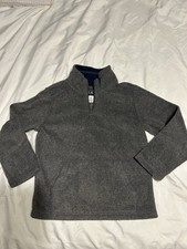 The Children  s Place Boys 4T Charcoal Gray Pullover With A Kangaroo Pocket