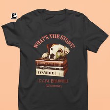 Wishbone Book Lover Comfort Tee Vintage Style Reading Gift Shirt