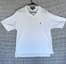 Ralph Lauren Golf Men Polo Shirt Size Large White