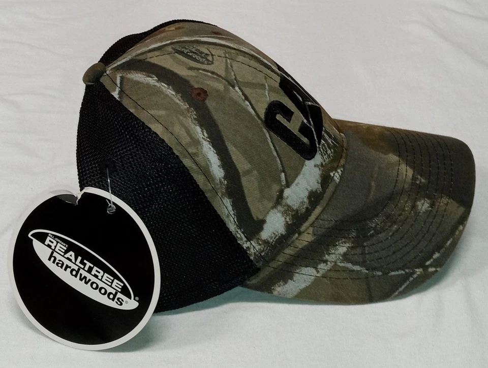 Caterpillar Embroidered Camouflage Unisex Trucker Style Adjustable Hat - Image 3 of 4