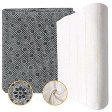 40x40 Inch Primary Tufting Cloth and 40 x 40 Inch Non Slip Fabric Final Bac...