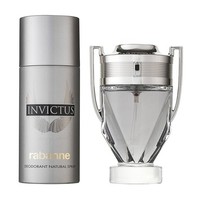 Paco Rabanne Invictus Geschenkset Edt 100 Ml + 150 Ml Deodorant Spray Ovp Neu
