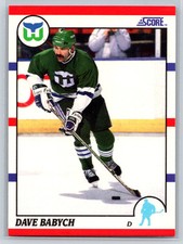 1990-91 Score American #172 Dave Babych