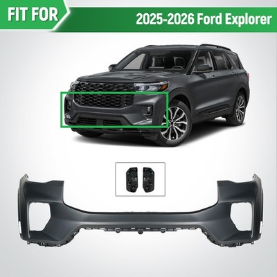 For Ford Explorer 2025-2026 Front Upper Bumper Cover With Brackets Assembly