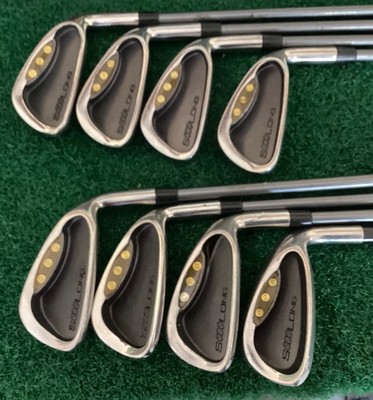 INTEGRA SOOO LONG irons 3 thru PW excellent condition Graphite shafts R flex