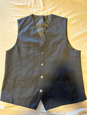 Formal Suit Vest / Dark Blue - Size M
