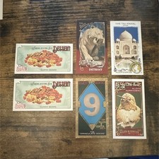 Topps 2023 Allen & Ginter Non-Sport Card Lot Gummy Bears Taj Mahal Detroit…