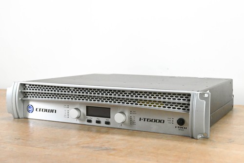 Crown I-Tech 6000 2-Channel Power Amplifier CG012DS