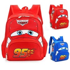 Disney Kinder Rucksack Jungen Auto Schularanzen Schultasche Kindergarten Tasche