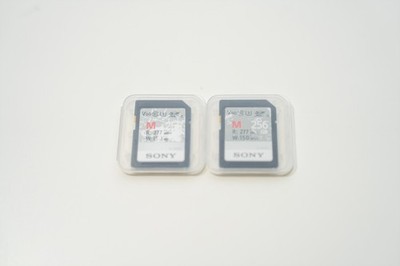 Sony 256GB V60 UHS-II M Series Memory Card Read 277 MBs Write 150 MBs - 2EA