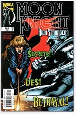 MOON KNIGHT High Strangers # 3 (of 4) Marvel 1999 Direct Edition Sleeve & Board