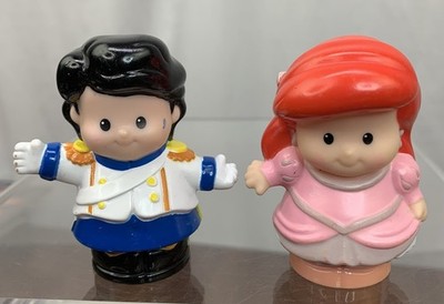 Fisher Price Little People The Little Mermaid Ariel Prince Eric Disney 2012
